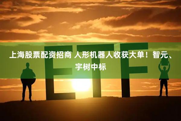 上海股票配资招商 人形机器人收获大单！智元、宇树中标